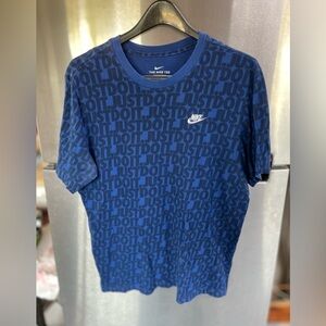Nike Made in Egypt HBR 2 Graphic allover print short sleeve Tee shirt size men L